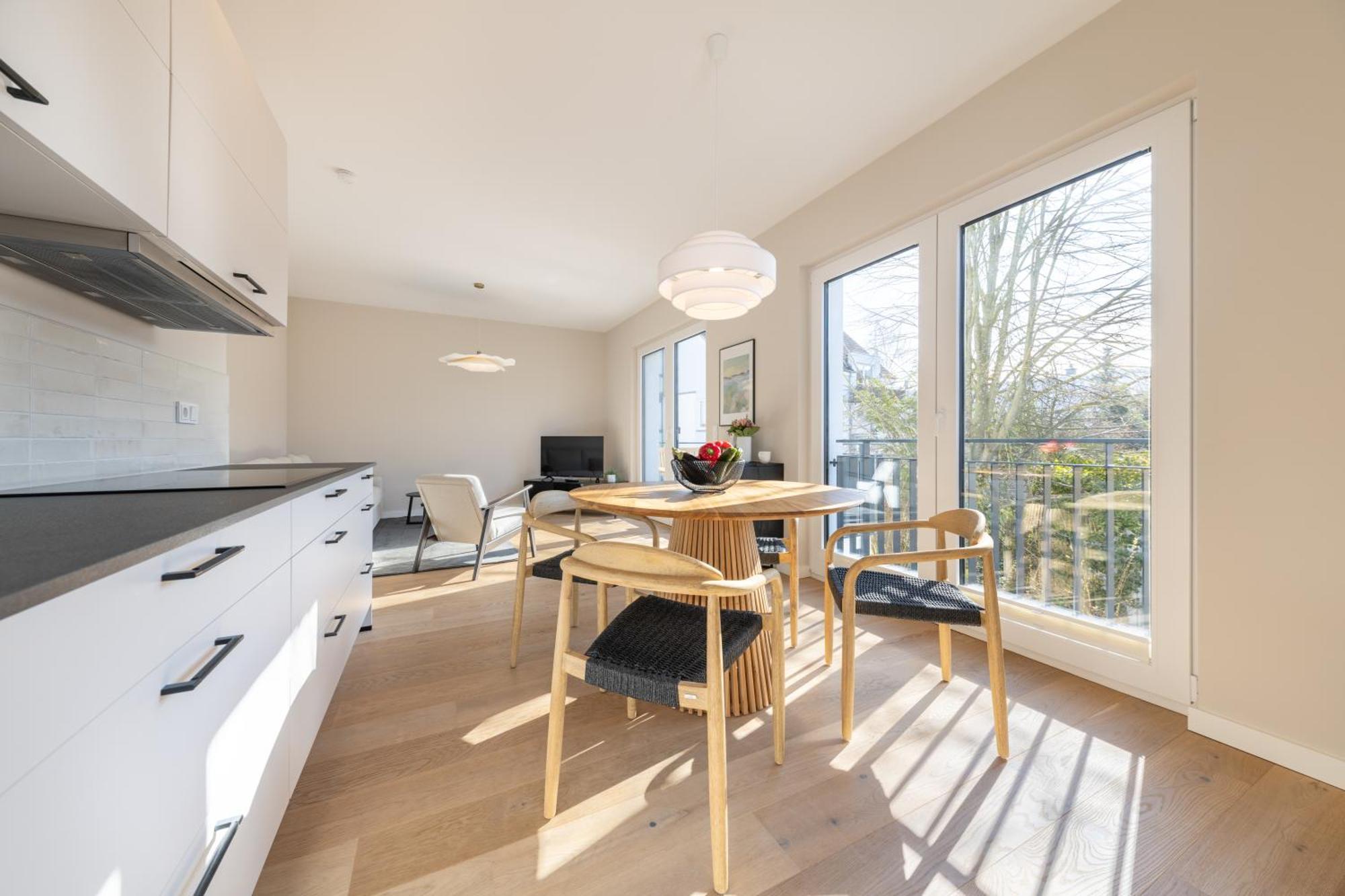 Ferienwohnung Strom Acht - Modern Frisch Inkl Stellplatz, Balkon - 200M Zum Alten Strom Росток Екстер'єр фото
