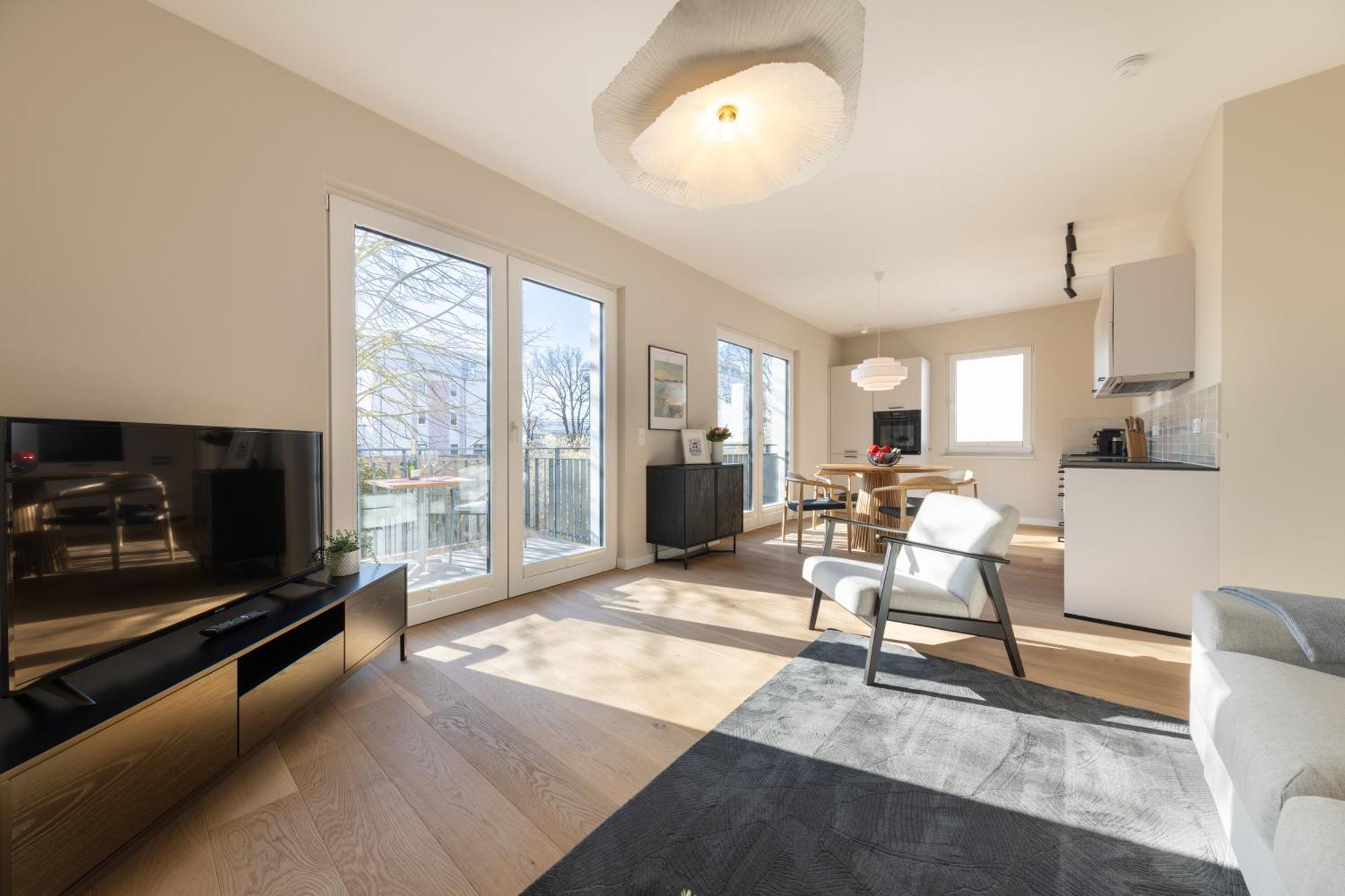 Ferienwohnung Strom Acht - Modern Frisch Inkl Stellplatz, Balkon - 200M Zum Alten Strom Росток Екстер'єр фото